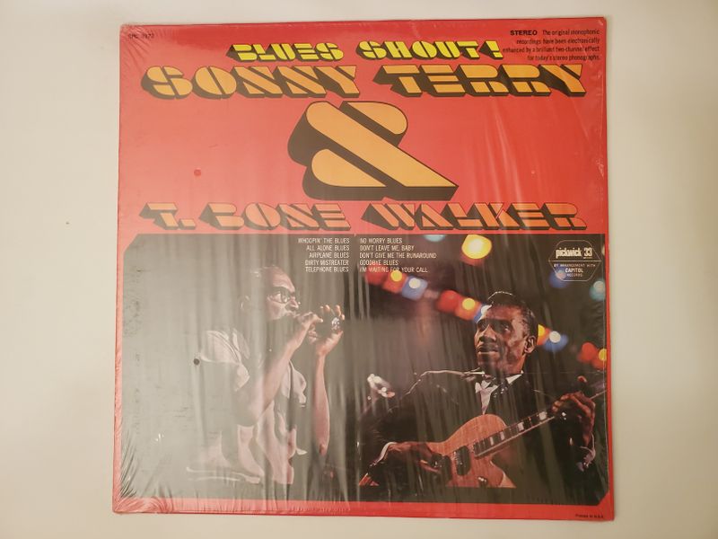 Sonny Terry & T-Bone Walker Blues Shout! vinyl record
